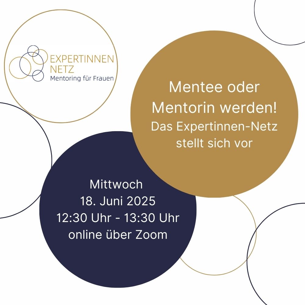 Mentee oder Mentorin werden!